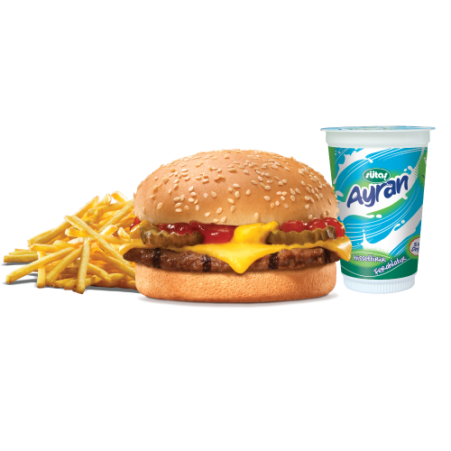 Cheeseburger Menü